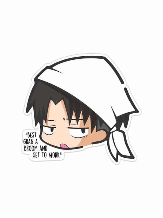 Cleaner Levi Sticker