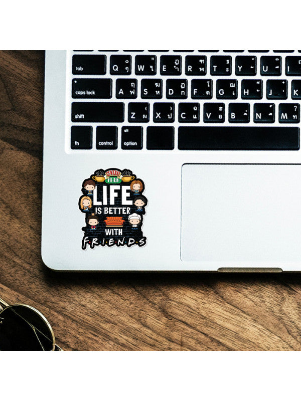 Life Is Better With Friends - Friends Official Sticker