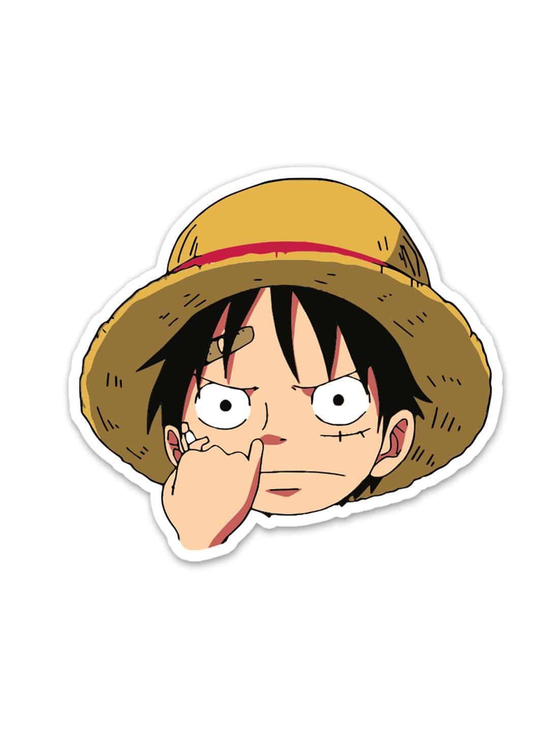 Kid Luffy Sticker