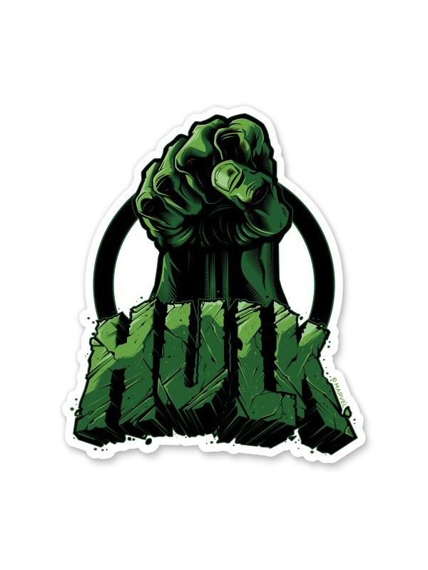 The Hulk - Marvel Official Sticker – Inkyprinty.in