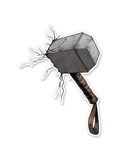 Mjolnir - Marvel Official Sticker