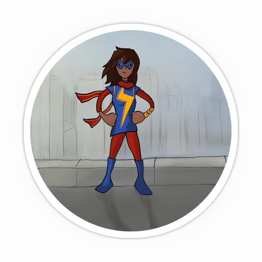 Ms. Marvel sticker-4