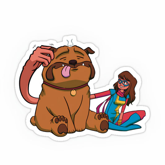 Ms. Marvel sticker-5