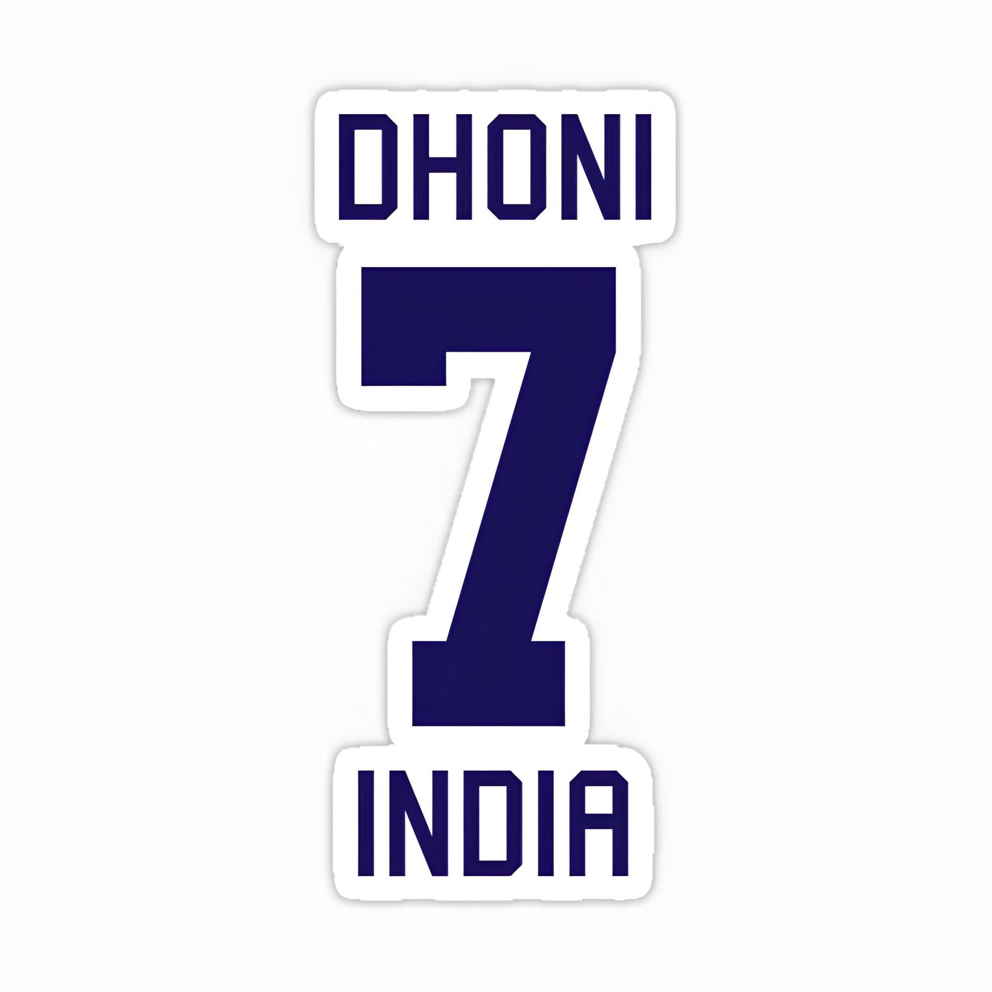 Ms Dhoni Sticker-3