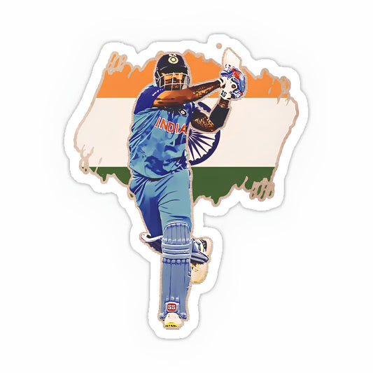 Ms Dhoni Sticker-4