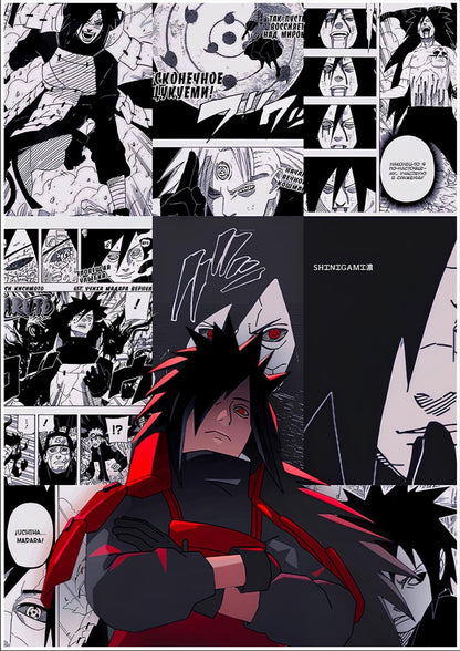 NARUTO MADARA UCHIHA POSTER-4