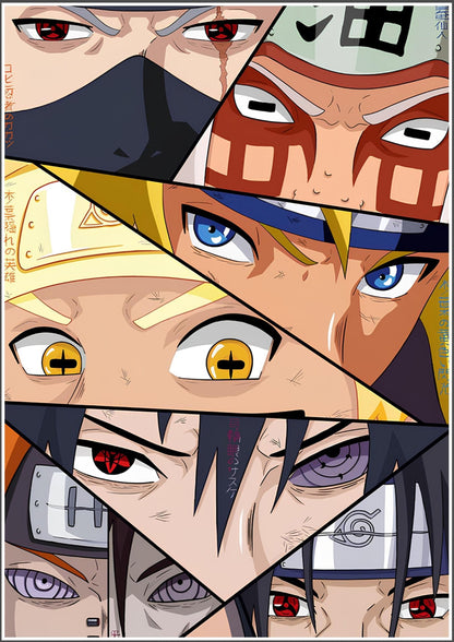 NARUTO MAIN CHARACTERS POSTER-9