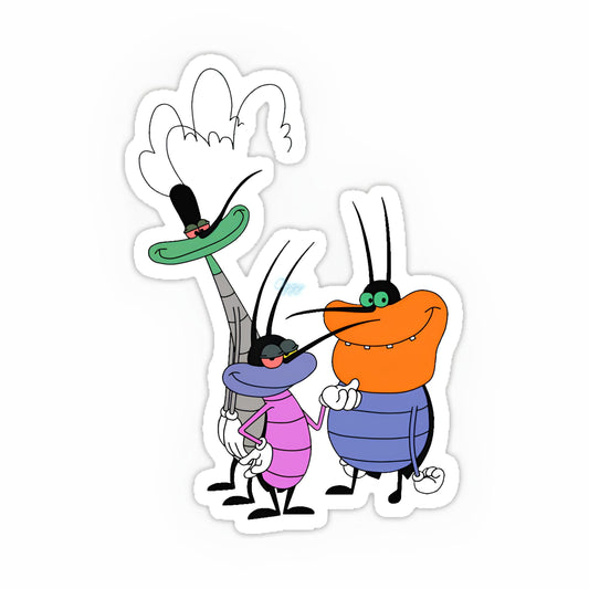 Oggy and the Cockroaches Sticker-11