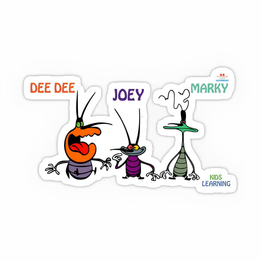 Oggy and the Cockroaches Sticker-7