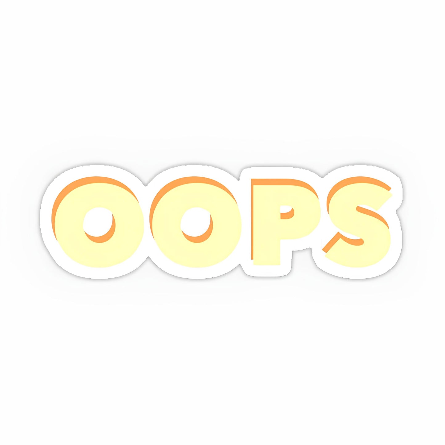 oops sticker