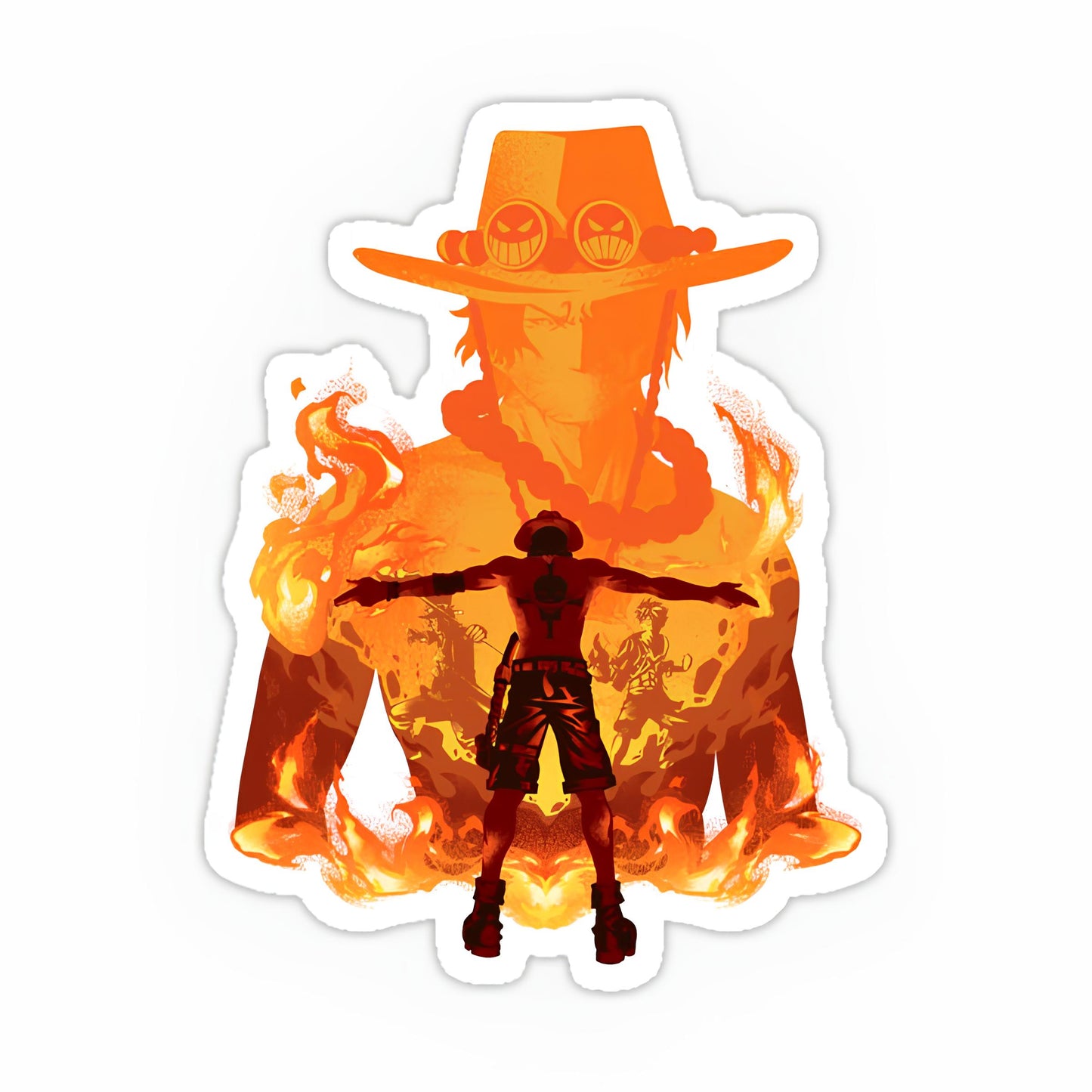 One piece Sticker-107