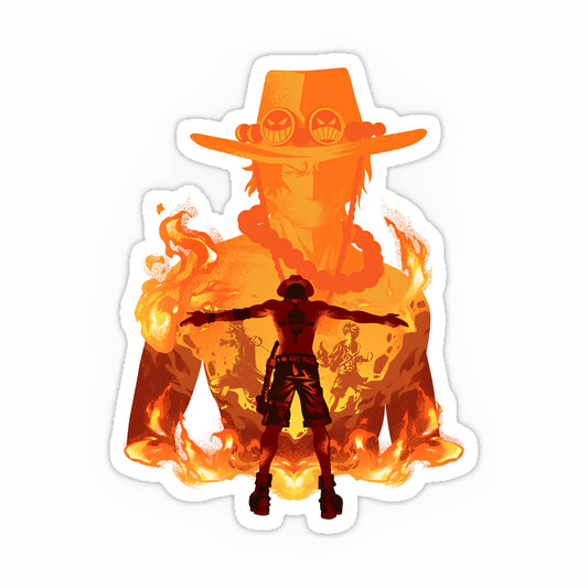 One piece Sticker-107