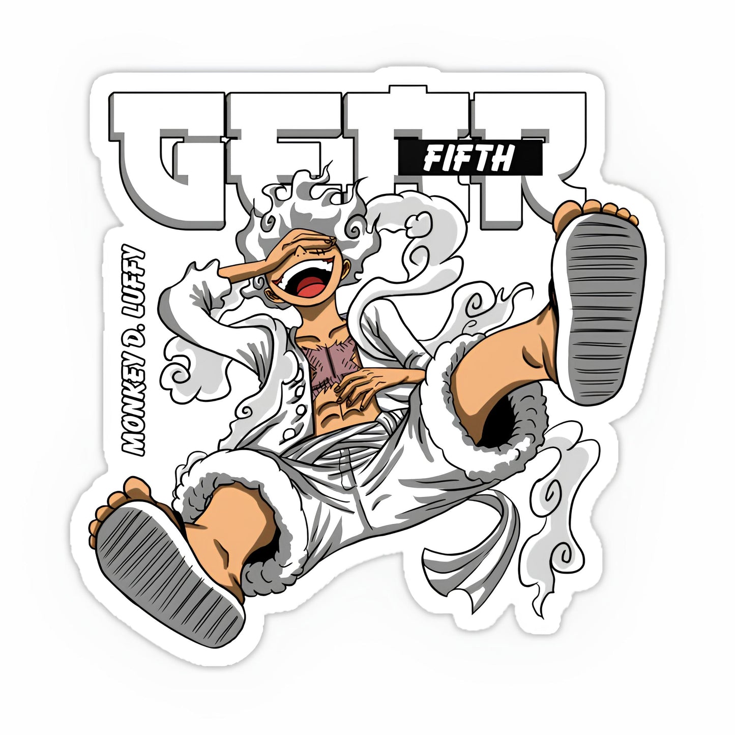 One piece Sticker-17