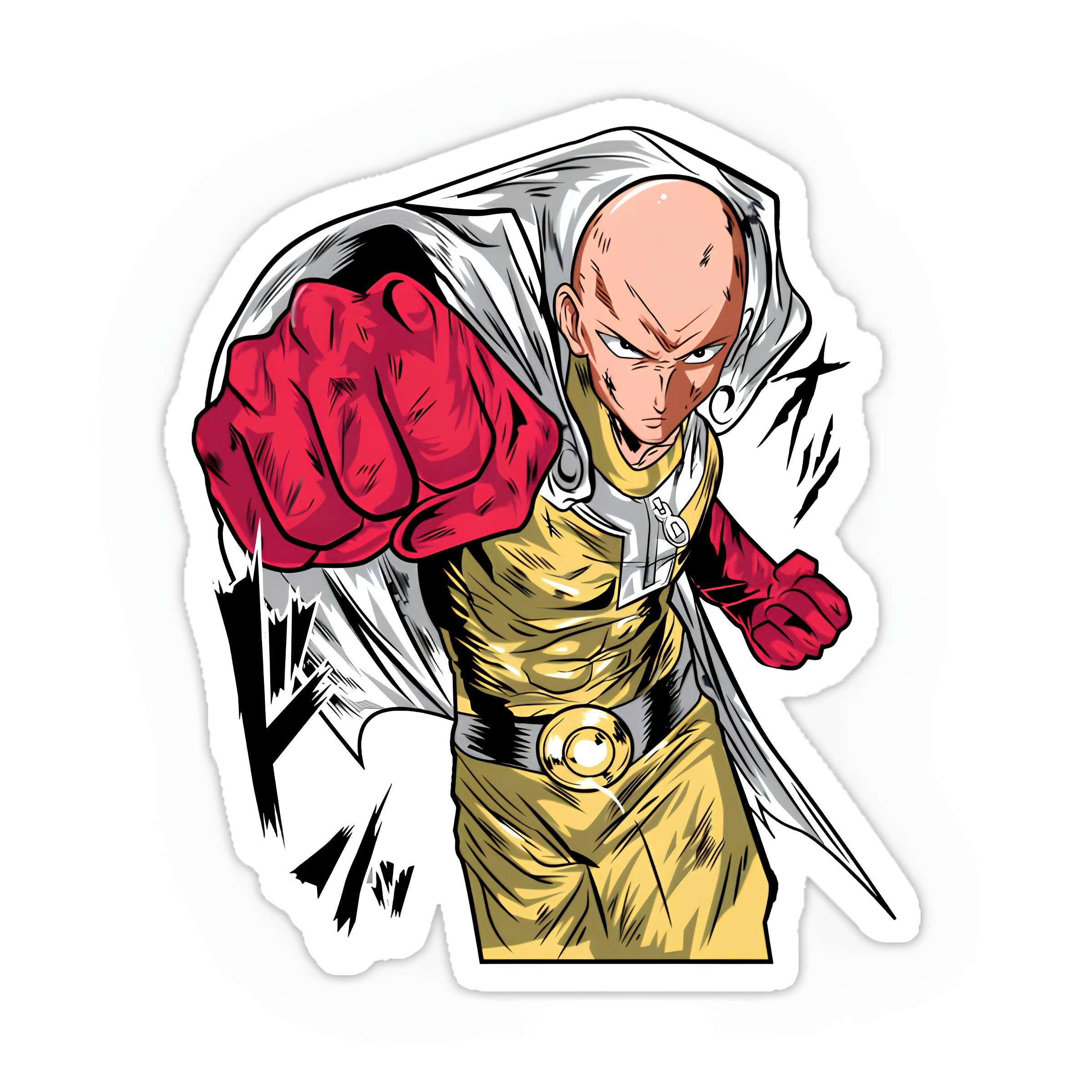 Punch Man Sticker One Punch Man sticker-1 – Inkyprinty.in