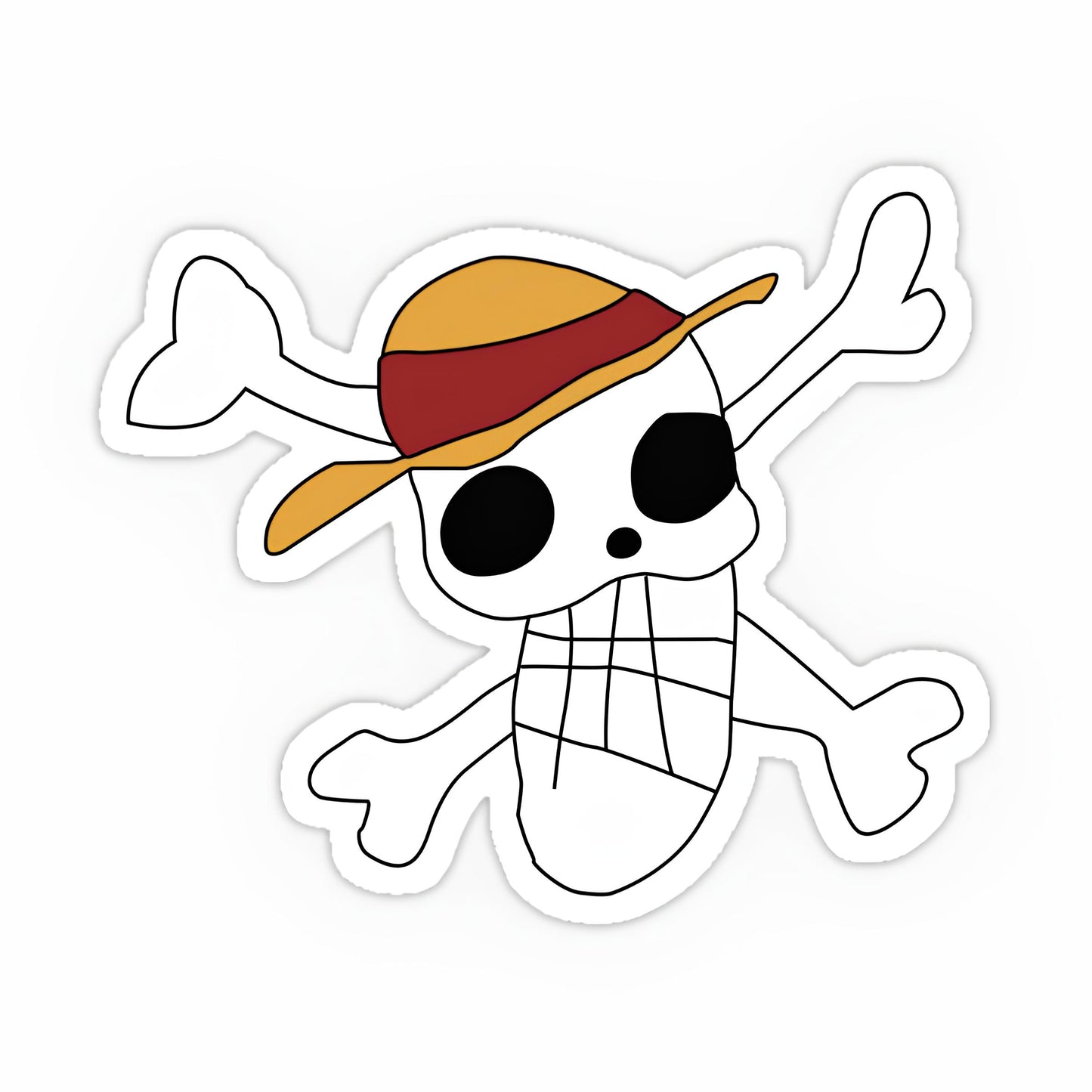 One piece Sticker-36