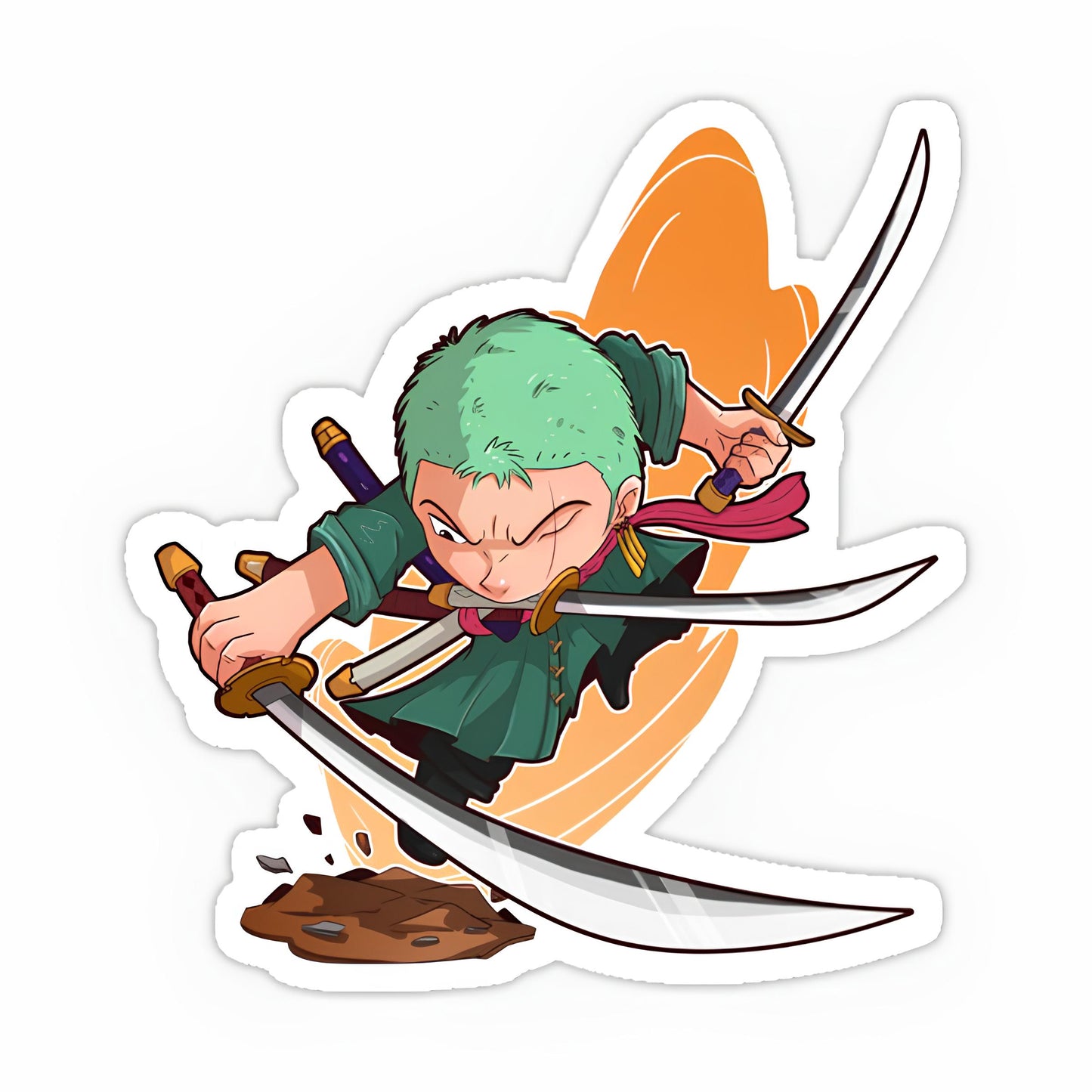 One piece Sticker-44