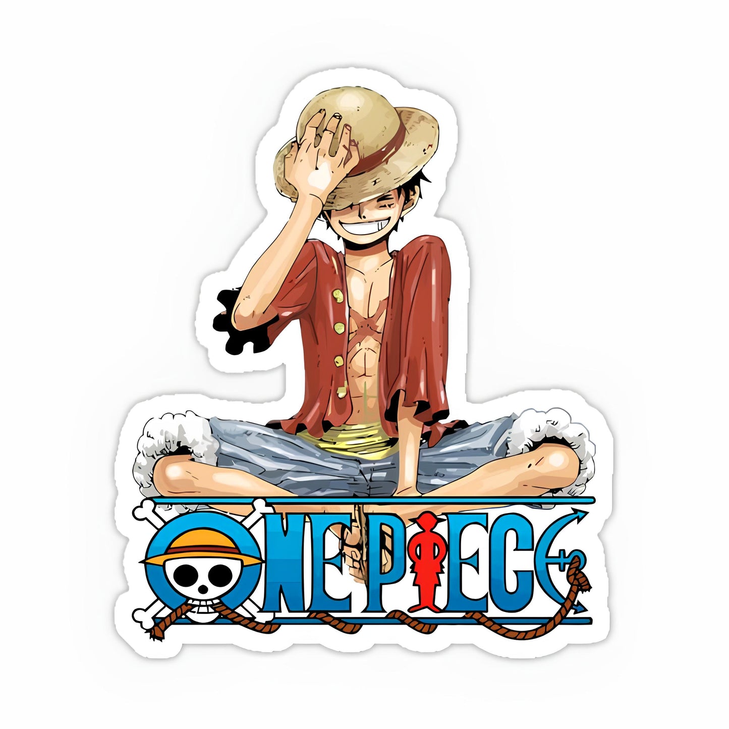 One piece Sticker-48