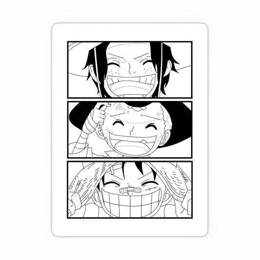 One piece Sticker-49