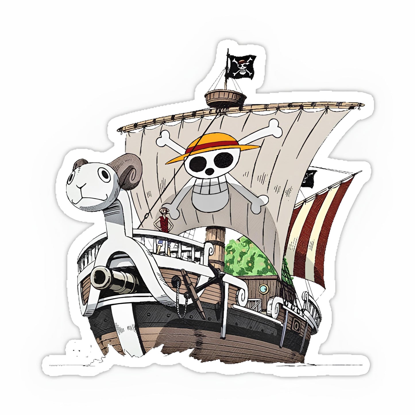 One piece Sticker-55