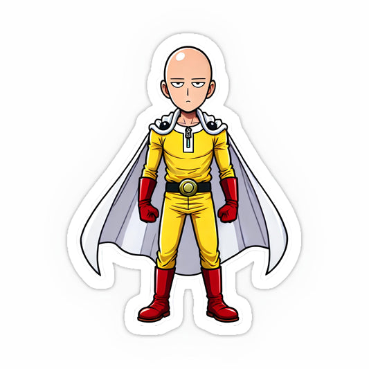 Punch Man Sticker One Punch Man stickers – Inkyprinty.in
