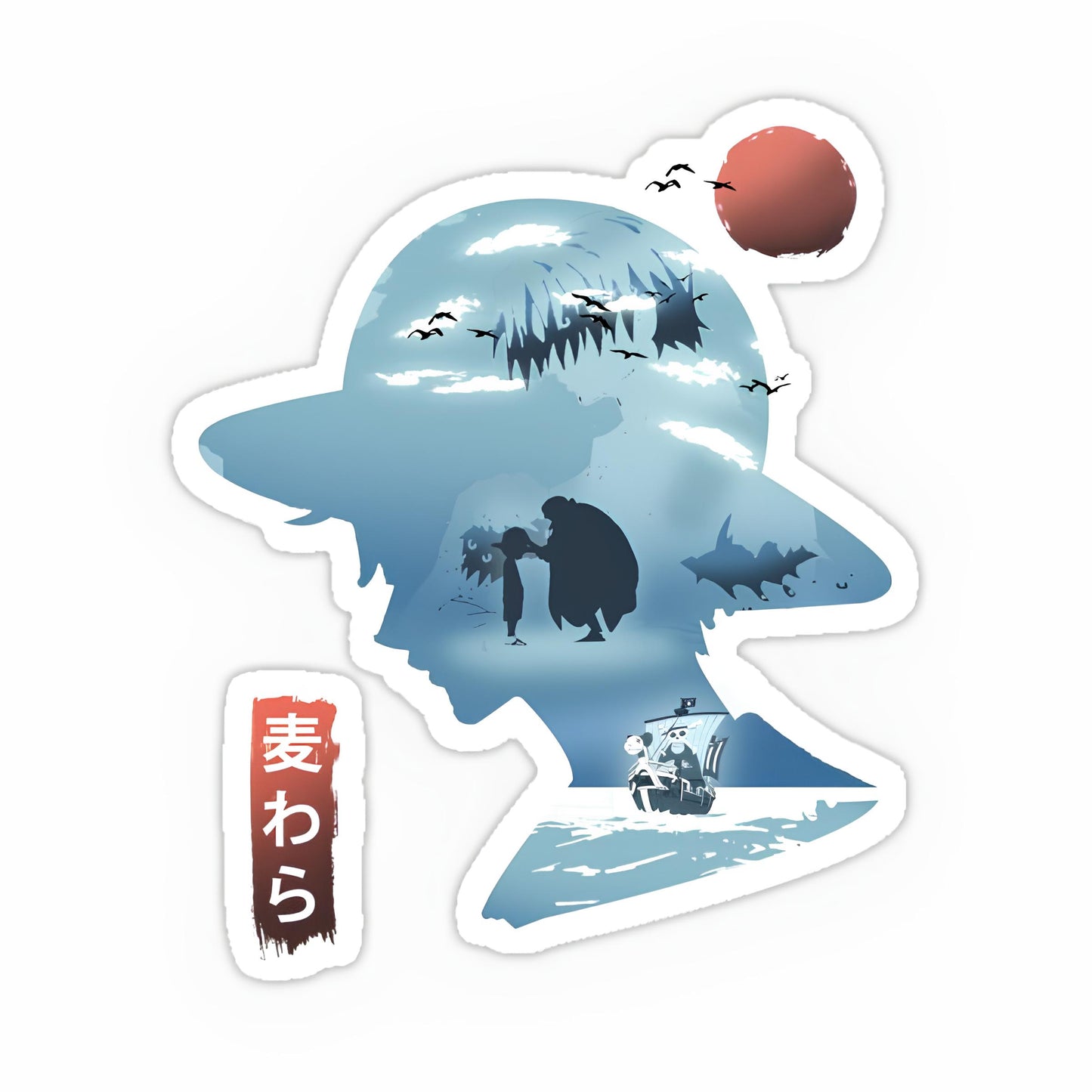 One piece Sticker-67