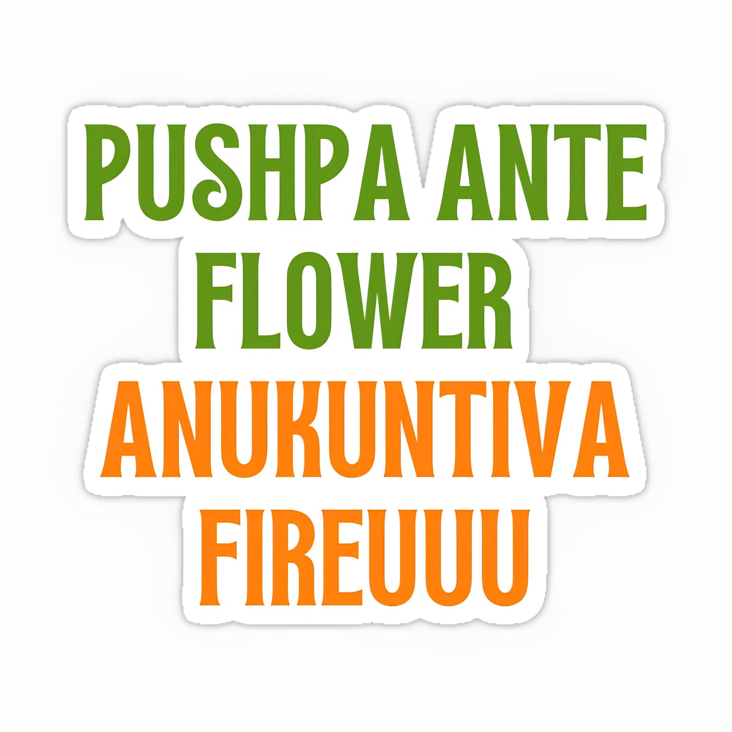 Pushpa sticker-7