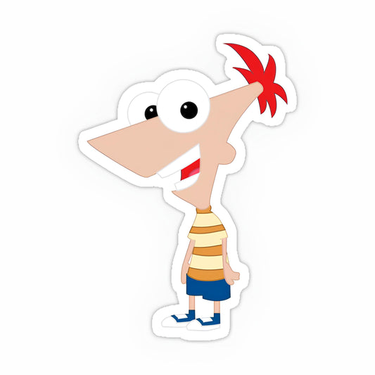 Phineas and Ferb Sticker-10