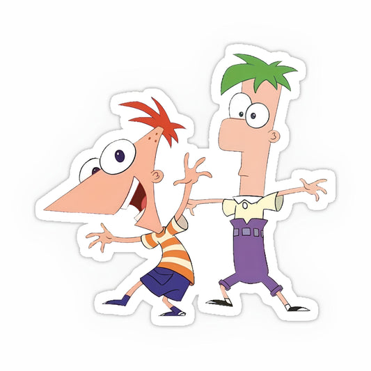 Phineas and Ferb Sticker-17