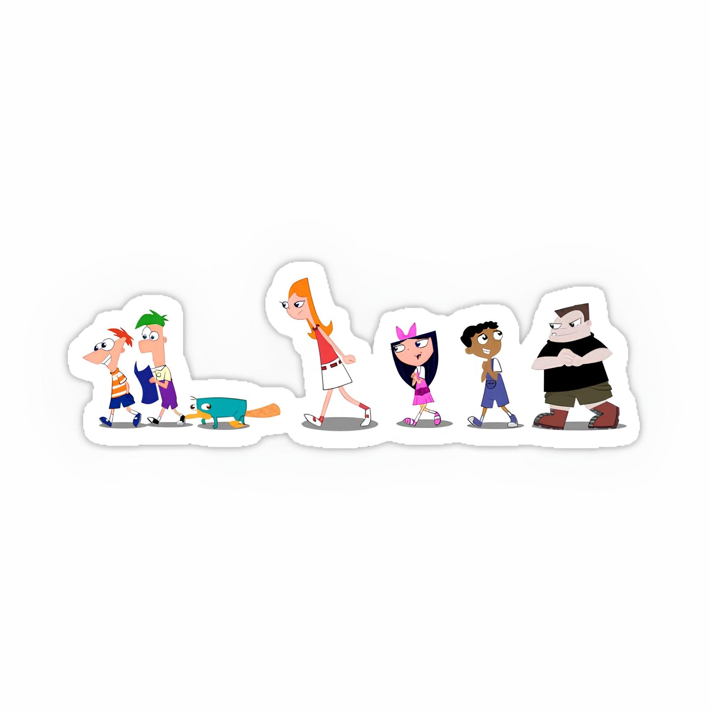 Phineas and Ferb Sticker-2