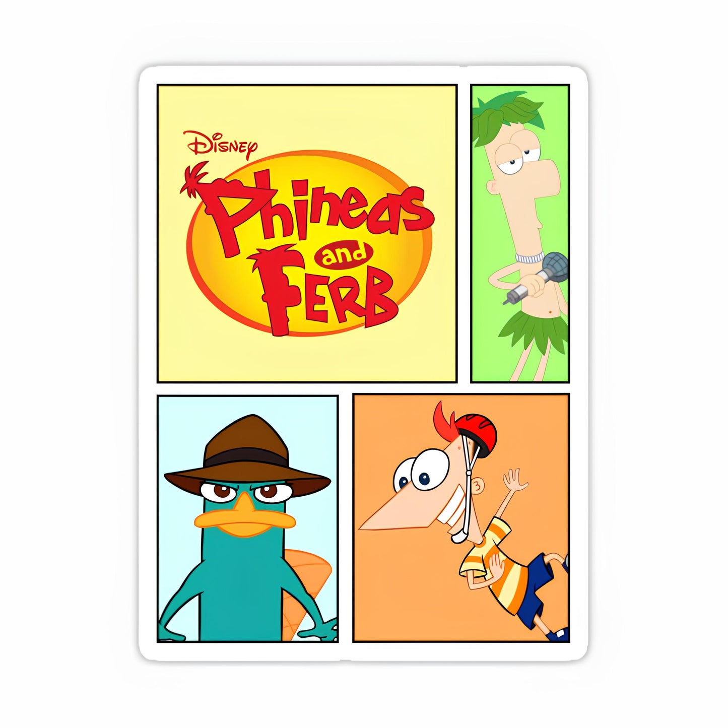 Phineas and Ferb Sticker-26