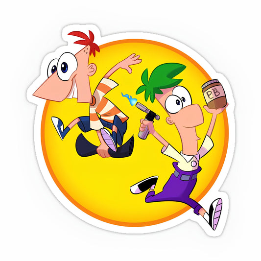 Phineas and Ferb Sticker-38