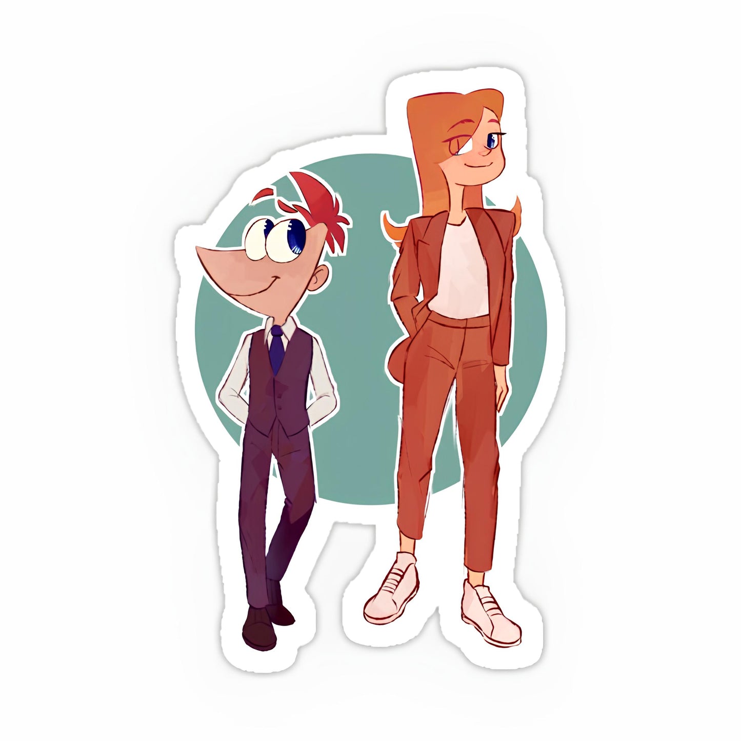 Phineas and Ferb Sticker-41