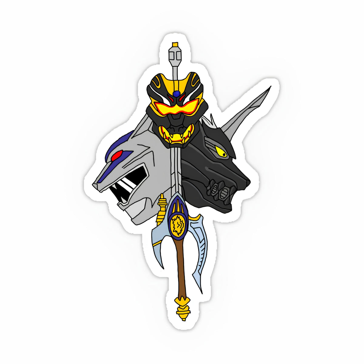 Power Rangers Meme Sticker Power Rangers sticker-26 – Inkyprinty.in
