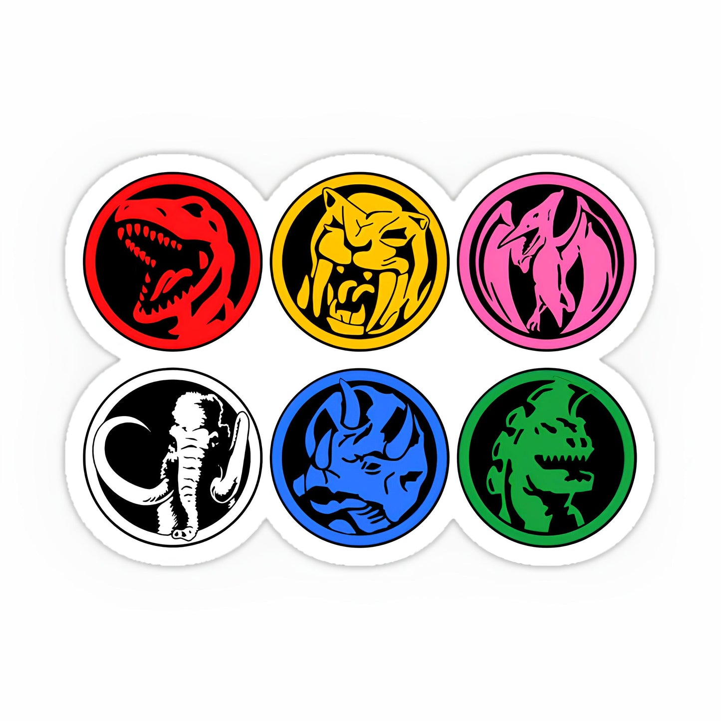 Power Rangers sticker-7