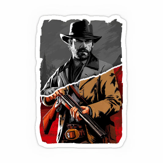 Red Dead Redemption Sticker-1