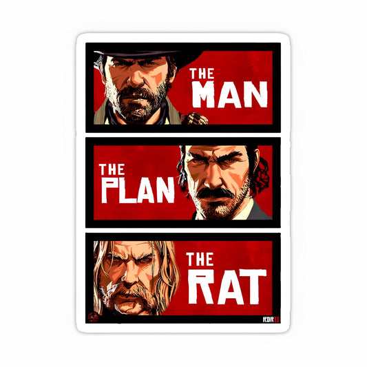 Red Dead Redemption Sticker-12