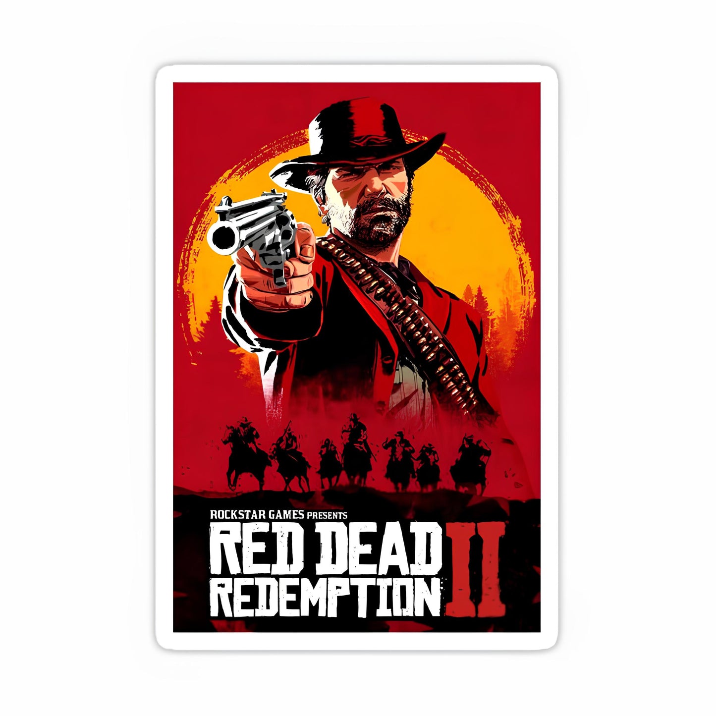 Red Dead Redemption Sticker-13