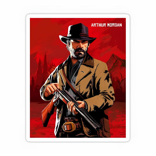 Red Dead Redemption Sticker-14