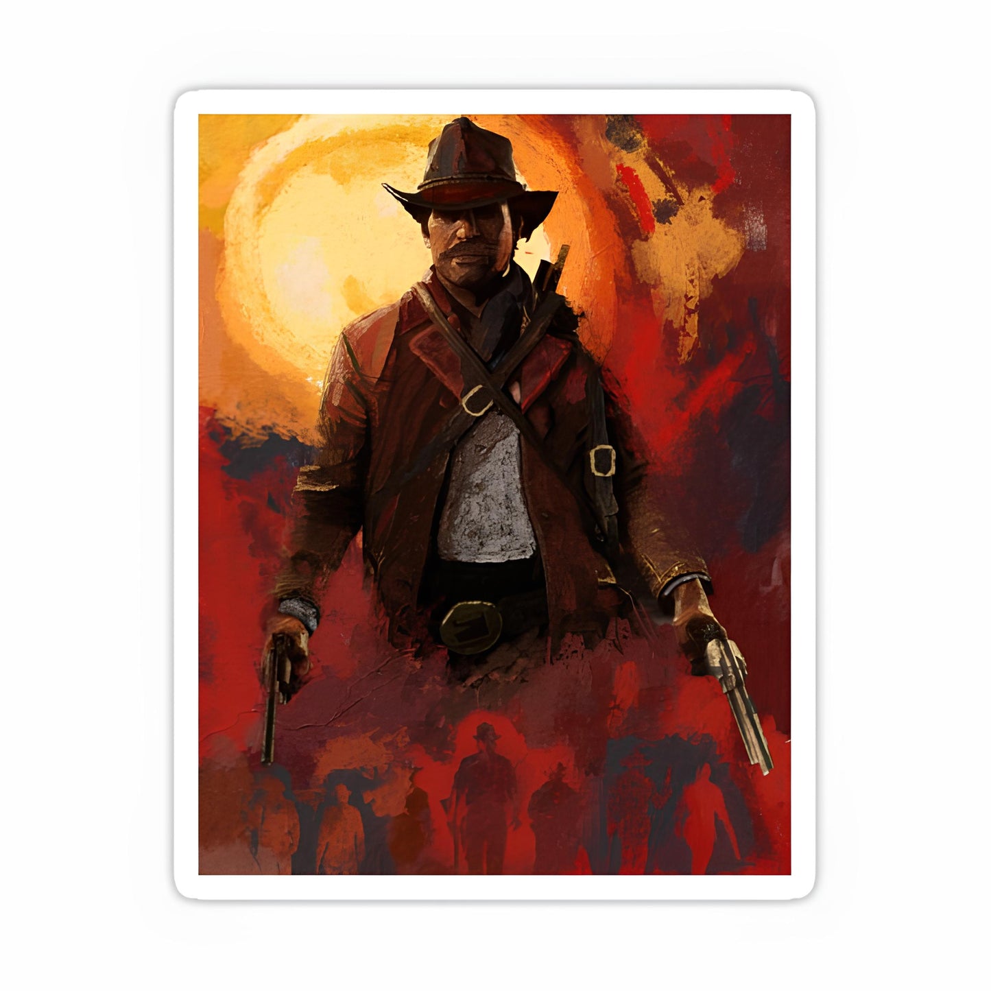 Red Dead Redemption Sticker-18