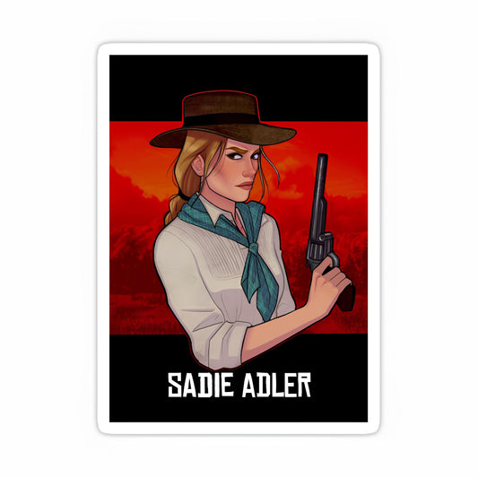 Red Dead Redemption Sticker-2