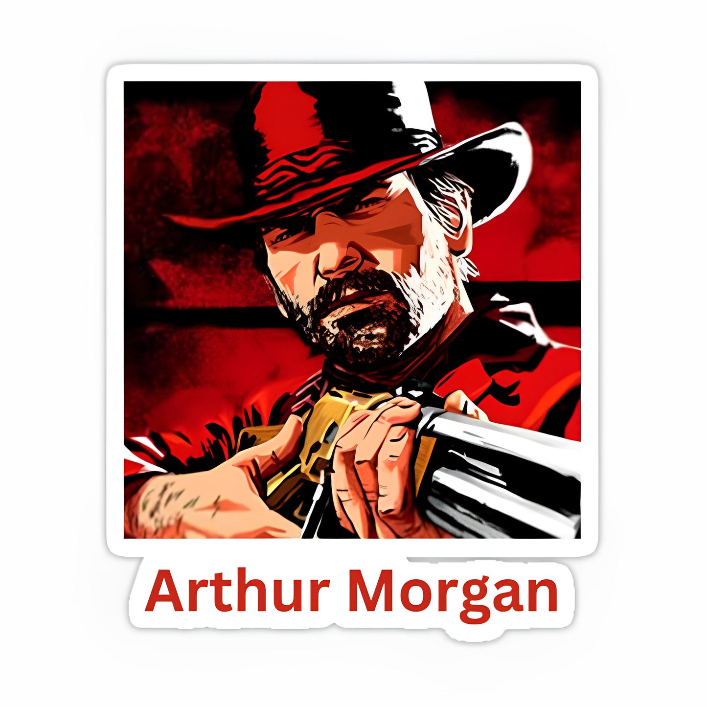 Red Dead Redemption Sticker-20