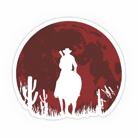 Red Dead Redemption Sticker-6