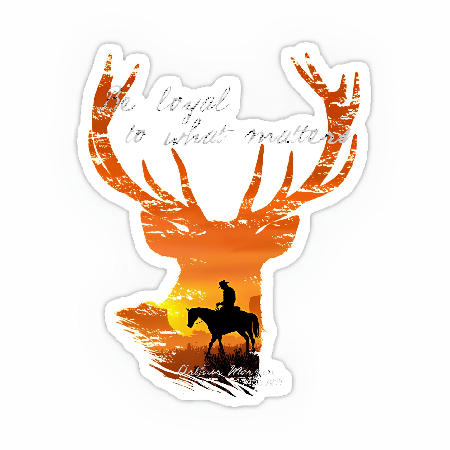 Red Dead Redemption Sticker-9