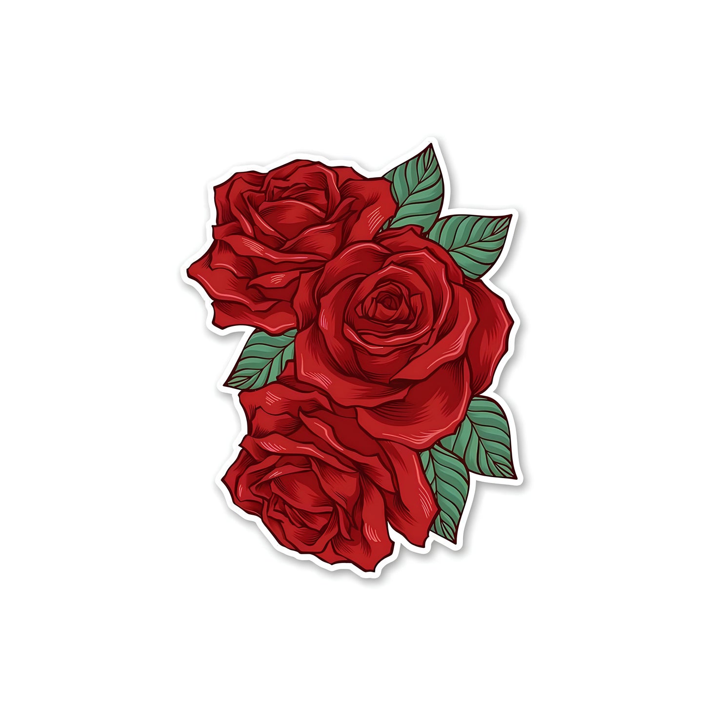 Roses sticker