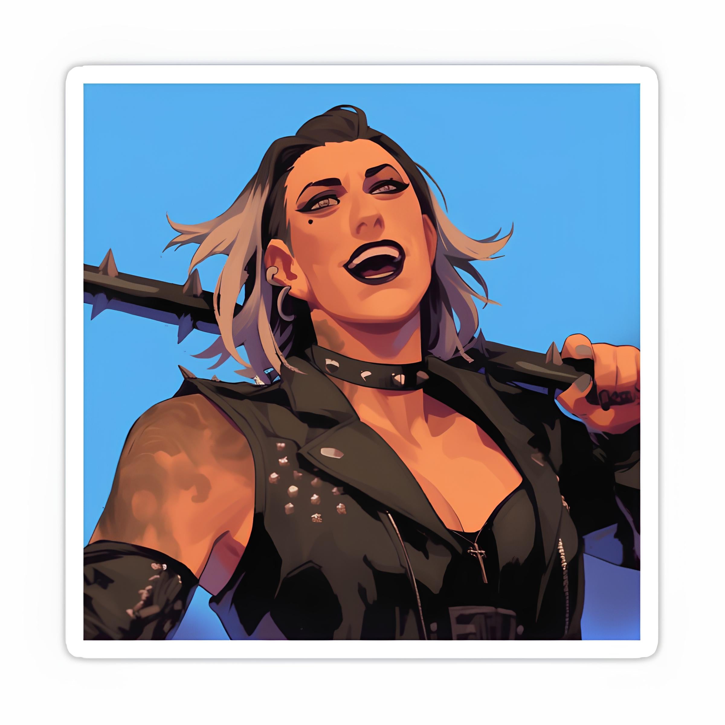 Stickers Rhae Ripley Rhea Ripley Sticker-5 – InkyPrinty