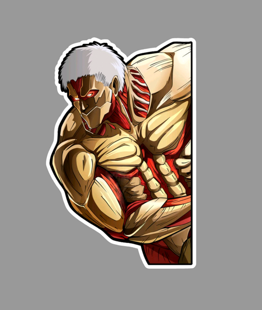 Attack on Titan Armored Titan Sticker Decal