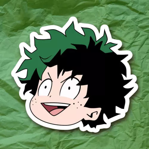 Kid Deku My Hero Academia Sticker Decal All Might Froppy Anime Meme