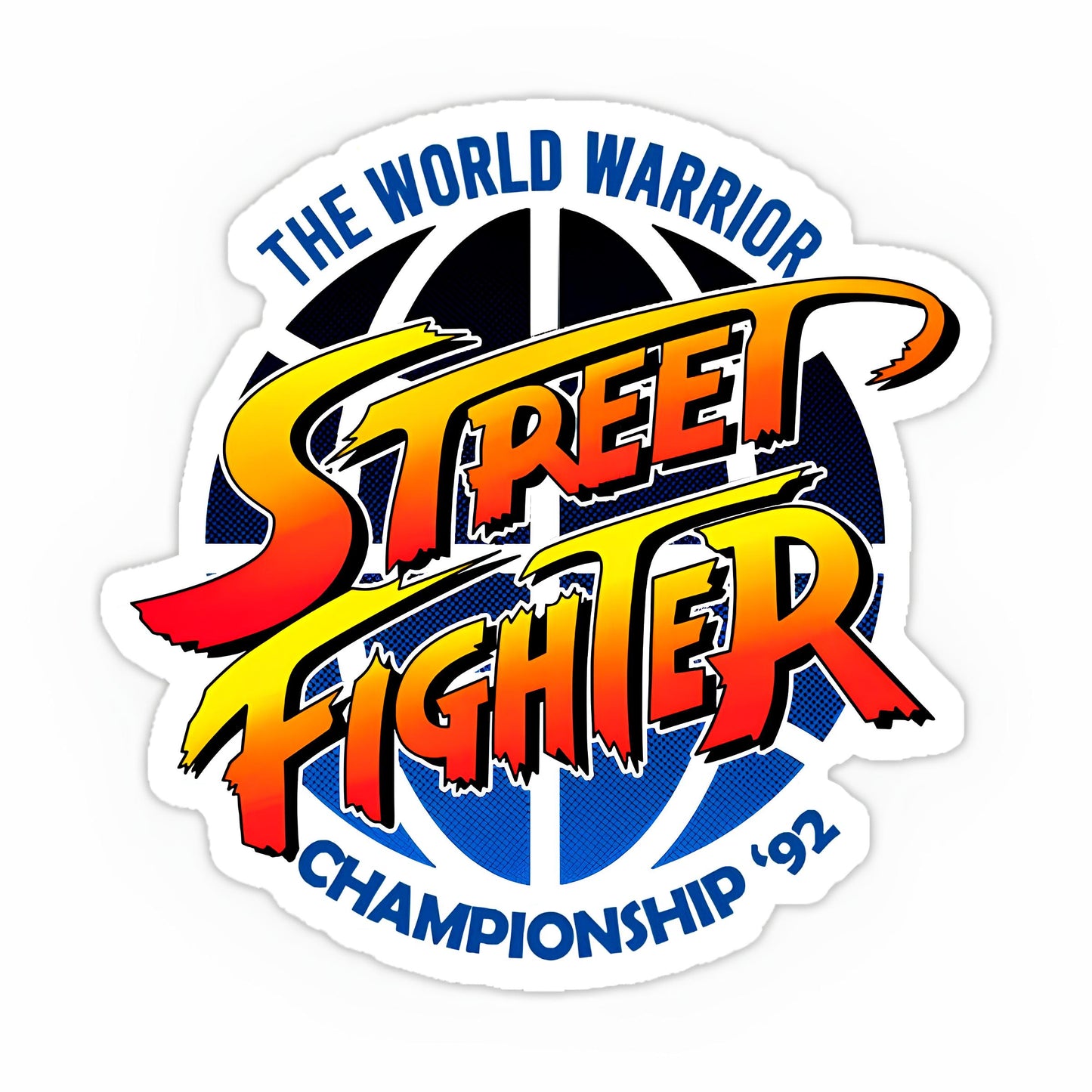 Street Fighter sticker-3