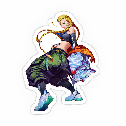 Street Fighter sticker-5