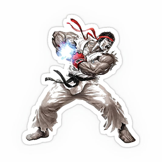 Street Fighter sticker-8